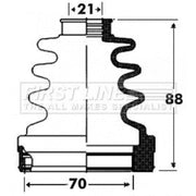 First Line Drive Shaft Bellow Kit Front Left FCB2918