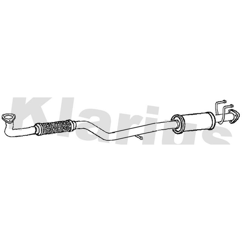 Klarius Box With Centre Pipe Centre GM870X