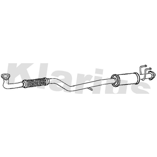 Klarius Box With Centre Pipe Centre GM870X