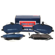 Borg & Beck 4 x Front Brake Pad Set BBP1898