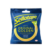 Sellotape Original Golden Sticky Tape - 1 Roll 24mm x 50m - 2928287
