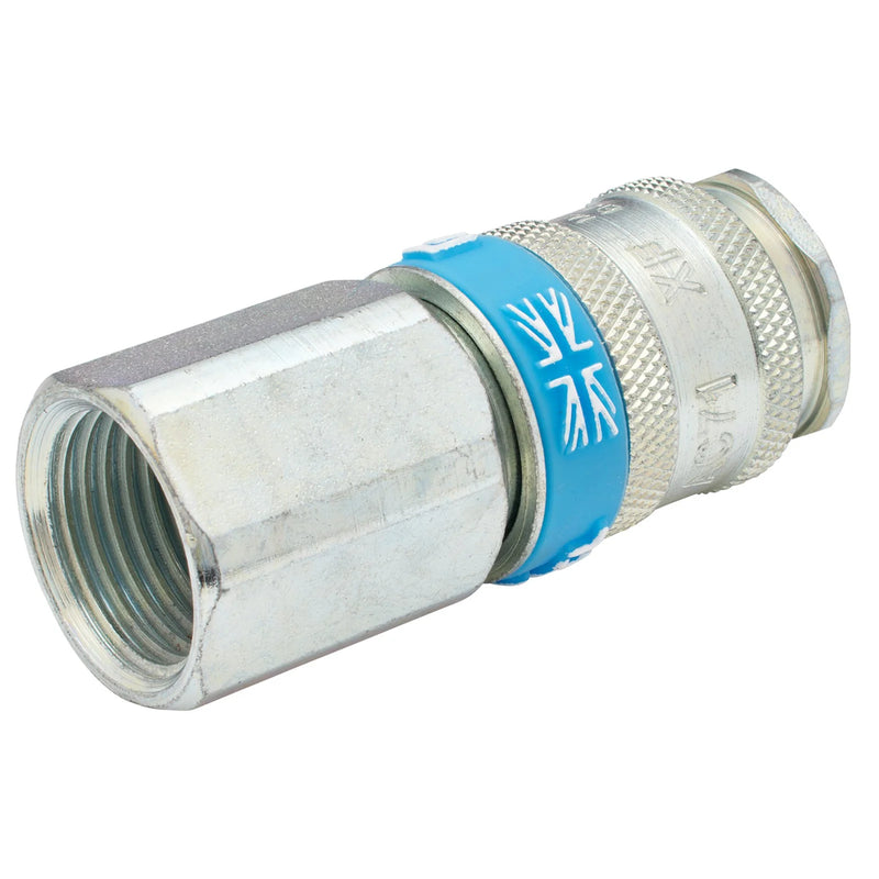 Draper BSP Parallel Euro Coupling Female Thread - Multiple Lengths Available