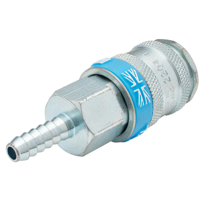 Draper Euro Coupling Hose Tailpiece - Heavy Duty Steel Construction