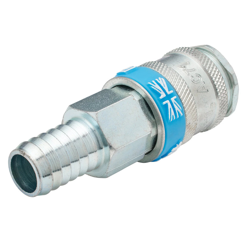 Draper Euro Coupling Hose Tailpiece - Heavy Duty Steel Construction