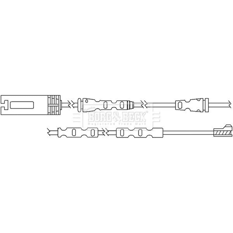Borg & Beck Brake Pad Wear Sensor Front BWL3059