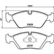 DON Front Brake Pad Set PCP1463