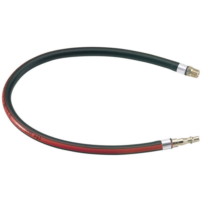 Draper Air Line Whip Hose 600mm 1/4" BSP