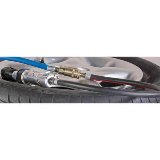 Draper Air Line Whip Hose 600mm 3/8" BSP