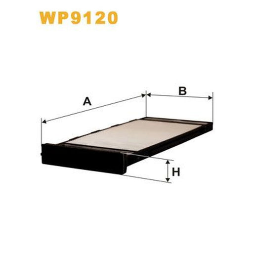 WIX Cabin Air Filter (Pollen Filter) WP9120