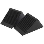 Draper Rubber Wheel Chocks Pair 0.702kg
