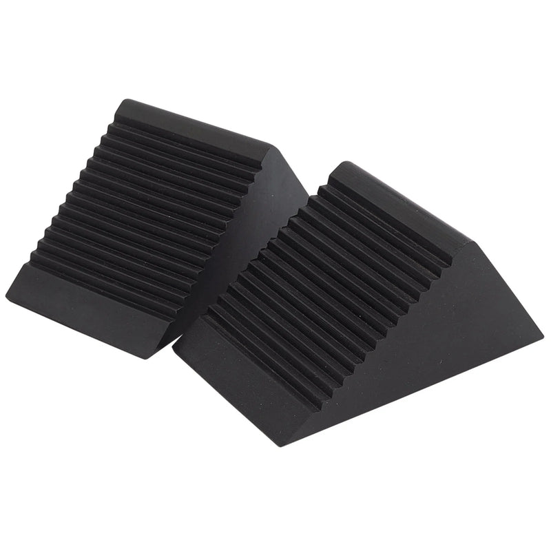 Draper Rubber Wheel Chocks Pair 0.702kg