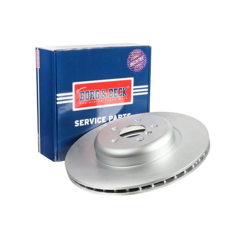 Borg & Beck 2 x Vented Rear Brake Discs BBD7033S