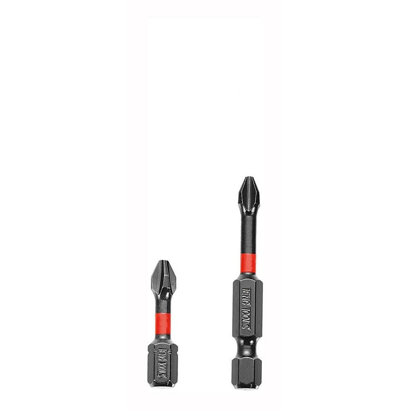Teng Tools Impact Bit PH2G 50mm 1/4" Hex S2 Steel