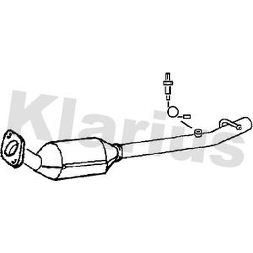 Klarius Catalyst Type Appr With Pipe 323010 18307500542 323010