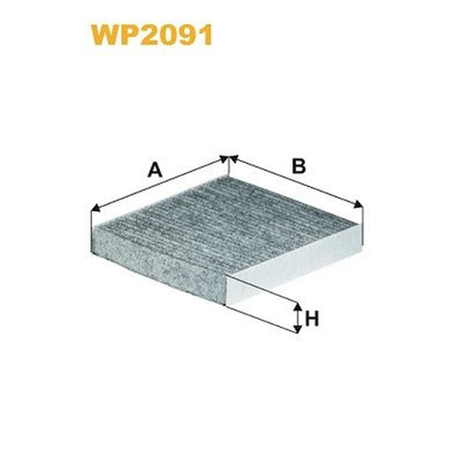 WIX Cabin Air Filter (Pollen Filter) WP2091