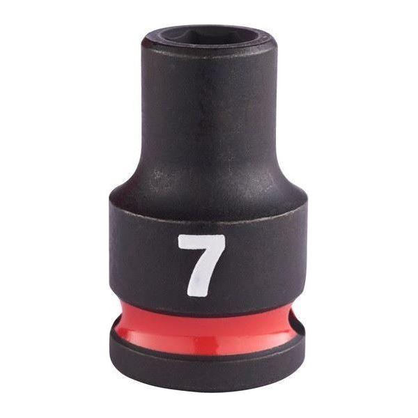 Milwaukee 7mm 3/8 Impact Socket Std-1Pc New 4932480264 Milwaukee  - Town Parts