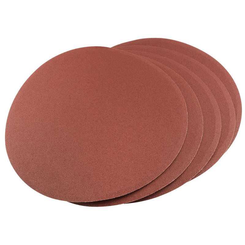 Draper Sanding Discs 200mm 100 Grit Self-Adhesive Pack of 5