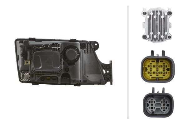 Hella Headlight Headlamp PY21W Left