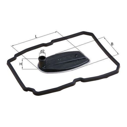 Mahle Automatic Transmission Hydraulic Filter HX 81D