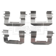 Borg & Beck Brake Pad Accessory Fitting Kit Front BBK1625