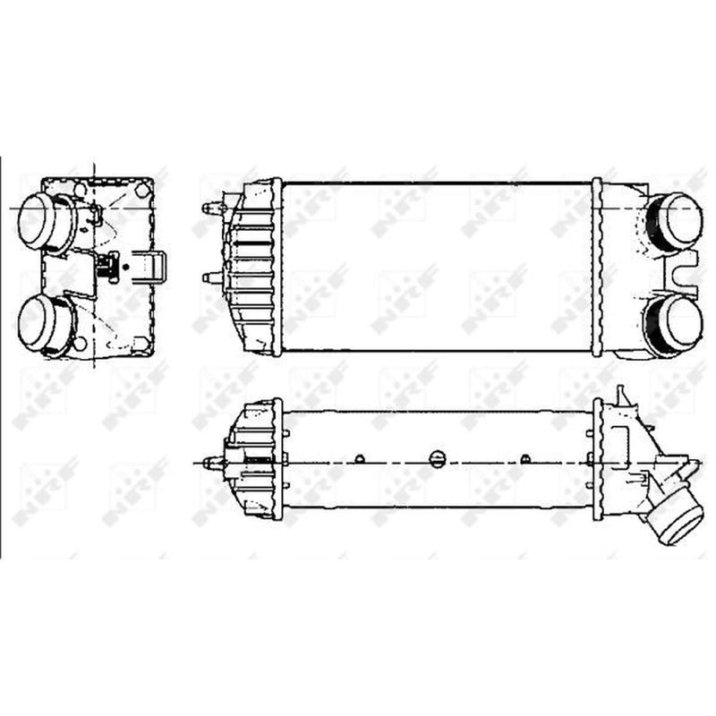 NRF Intercooler (Charge Air Cooler) 30278