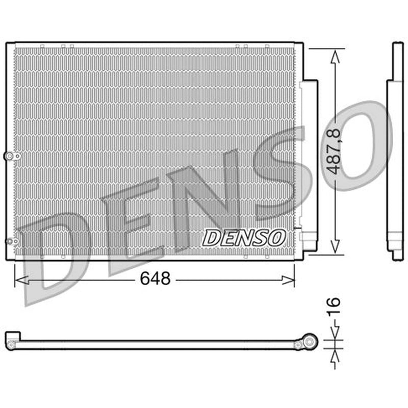 Denso Air Conditioning Condenser DCN51001