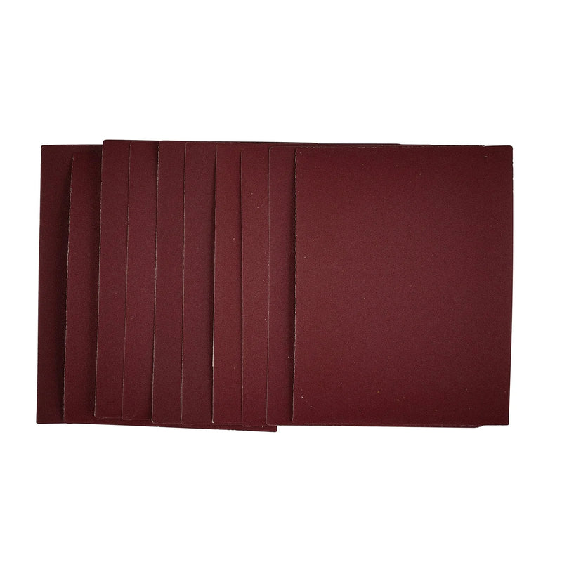Draper 1/4 Sanding Sheets 115x150mm 240 Grit Pack of 10