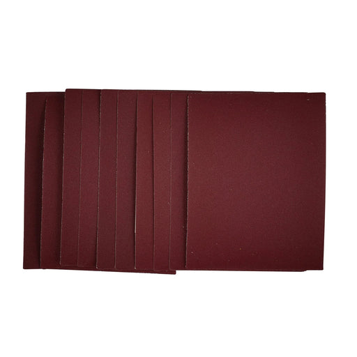 Draper 1/4 Sanding Sheets 115x150mm 240 Grit Pack of 10