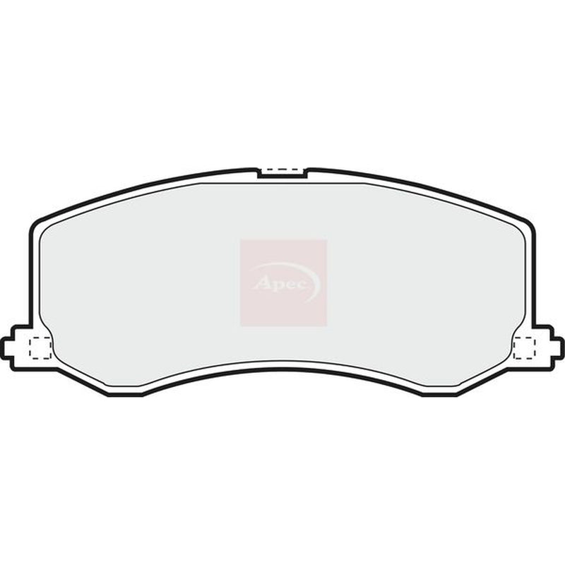 Apec Front Brake Pad Set PAD1028