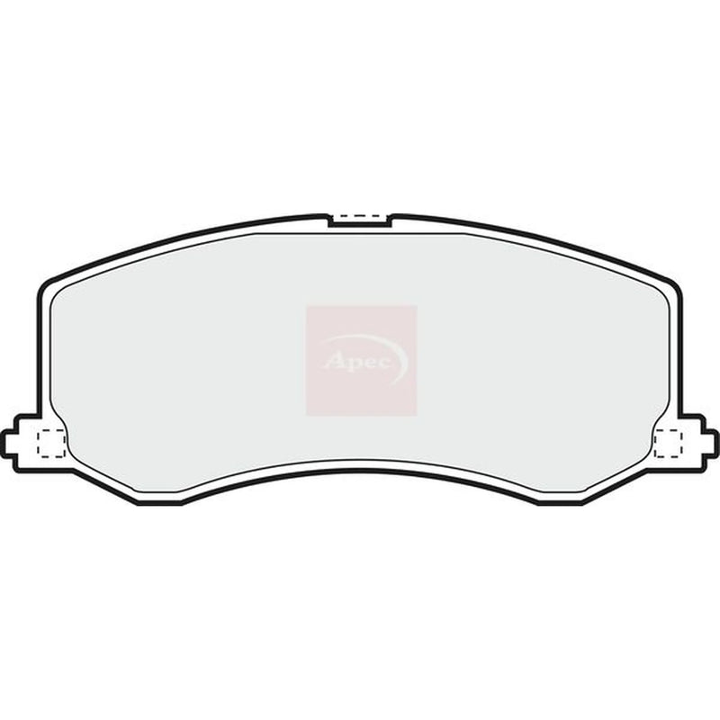 Apec Front Brake Pad Set PAD1028