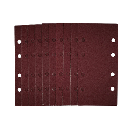 Draper Sanding Sheets 1/3 Size 93x190mm 80 Grit Pack of 10