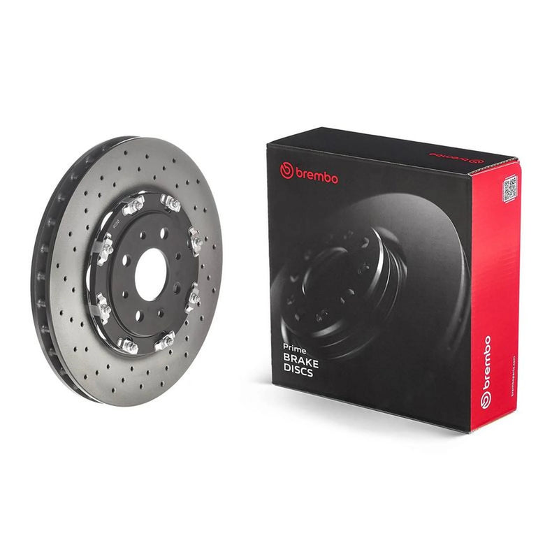 Brembo 2 x Aluminium Front Brake Disc Hub Brake Discs 09.B085.13