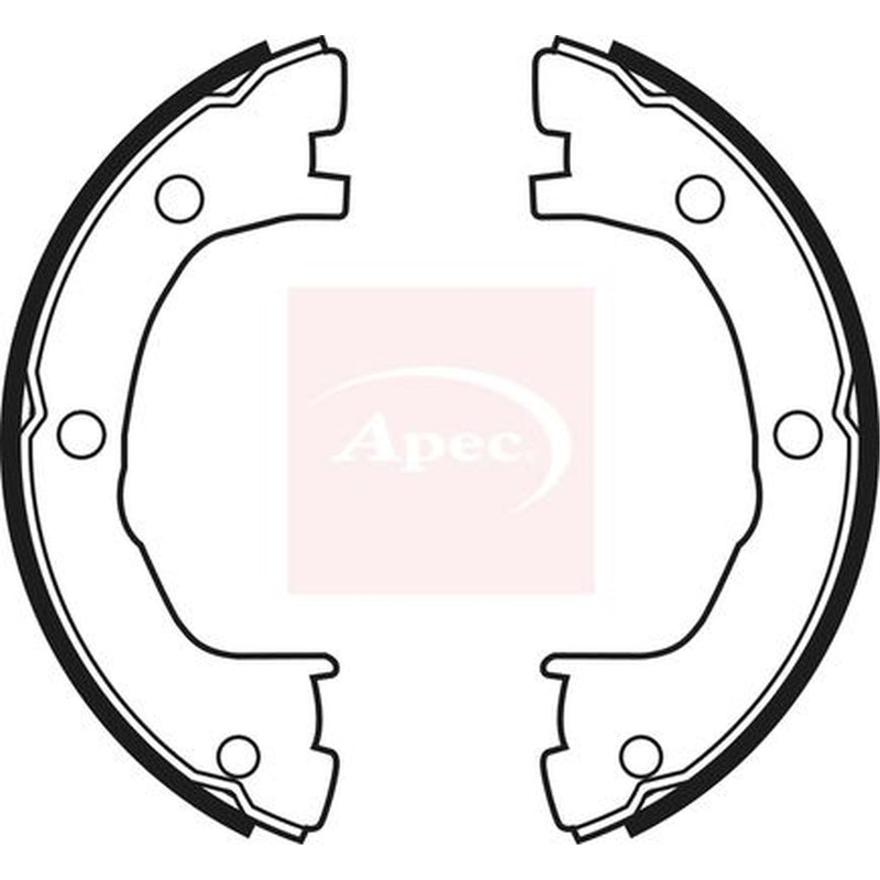 Apec Parking Brake Shoe Set SHU639