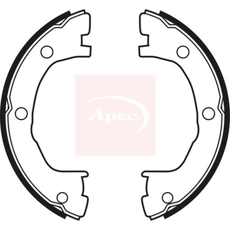 Apec Parking Brake Shoe Set SHU639