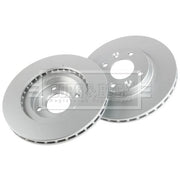 Borg & Beck 2 x Vented Front Brake Discs BBD5328