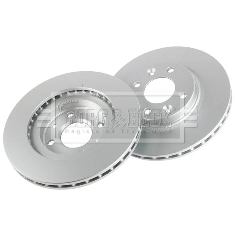 Borg & Beck 2 x Vented Front Brake Discs BBD5328