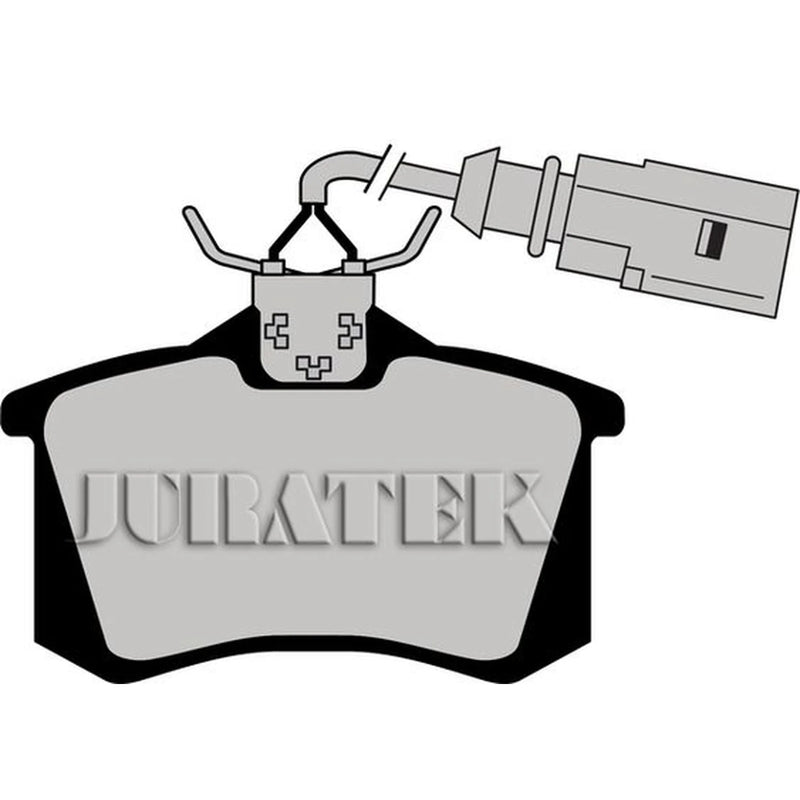 Juratek Rear Brake Pad Set JCP1481