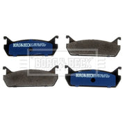 Borg & Beck 4 x Rear Brake Pad Set BBP1828