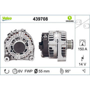 Valeo Car Alternator 12V 439708