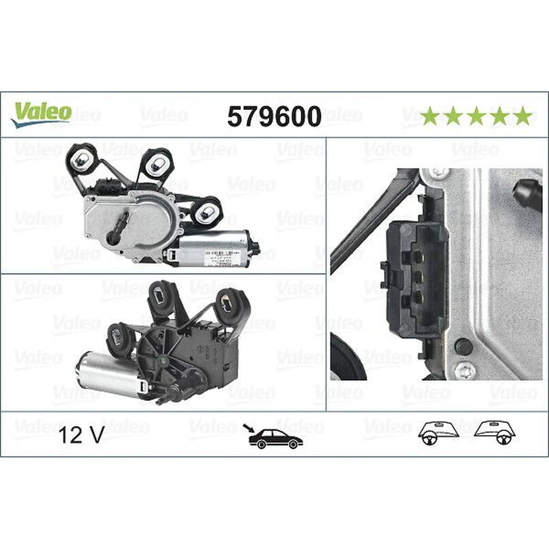 Valeo Front/Rear Wiper Motor Rear 579600