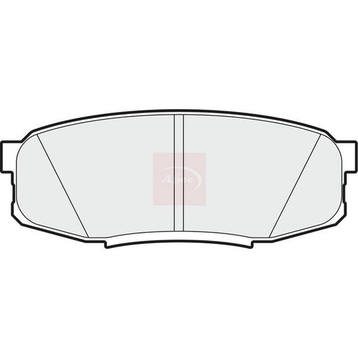 Apec Rear Brake Pad Set PAD1762