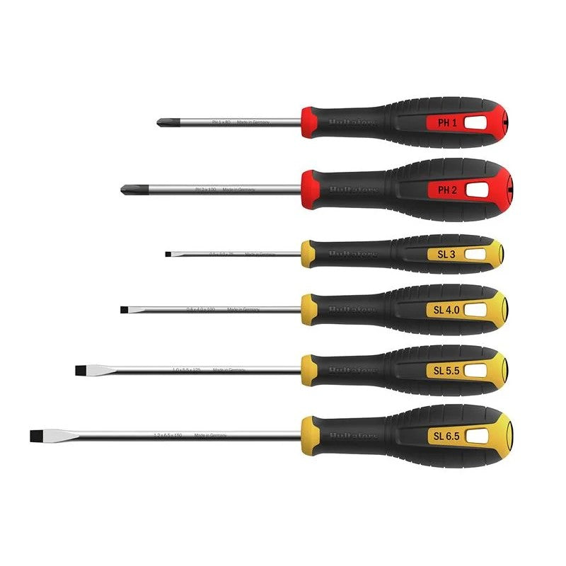 Hultafors Phillips & Slotted Screwdriver Set, 6 Piece - 444405