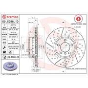 Brembo Aluminium Front Brake Disc Hub Brake Discs 09.C398.13