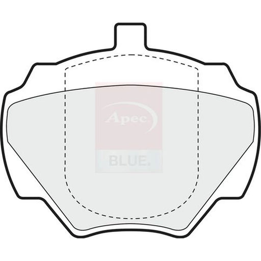 Apec Rear Brake Pad Set PD3385