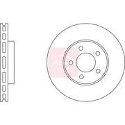 Apec 2 x Vented Front Brake Discs DSK2314