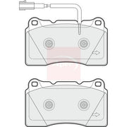 Apec Front Brake Pad Set PAD1790