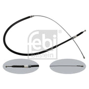 Febi Handbrake Cable Left Rear 36347