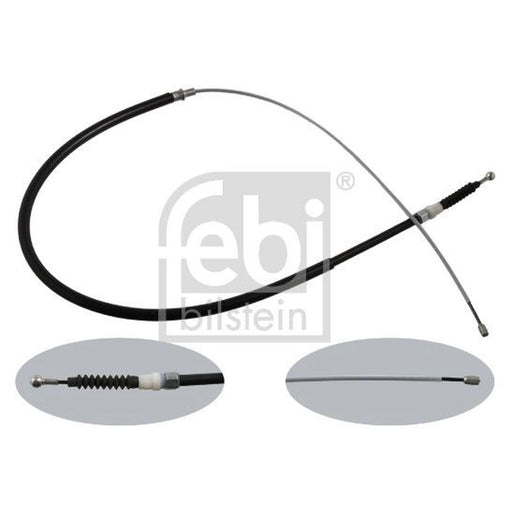 Febi Handbrake Cable Left Rear 36347
