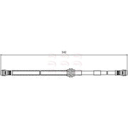 Apec Brake Hydraulic Hose Line Front HOS3897