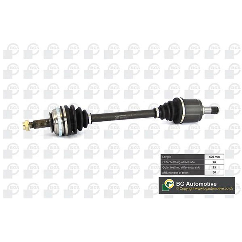 BGA CV Drive Shaft Driveshaft Front Right DS2502RA